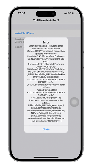 TrollStore巨魔商店详细安装教程以及安装报错解决方法插图8 TrollStore巨魔商店详细安装教程以及安装报错解决方法插图8