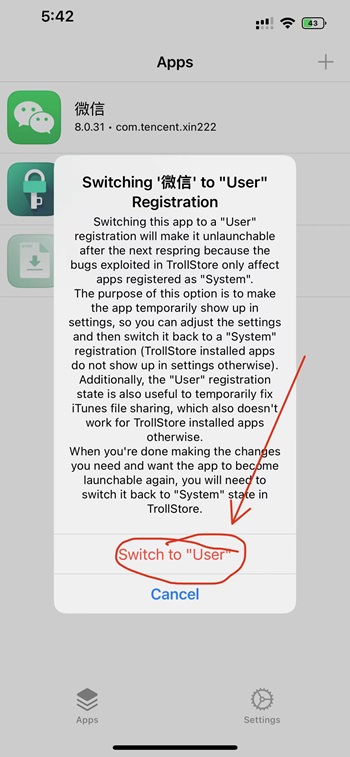 苹果巨魔微信 麦克风与CallKit不成功插图1 苹果巨魔微信 麦克风与CallKit不成功插图1