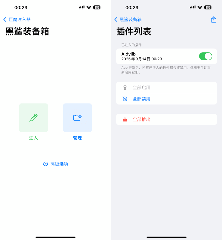 TrollFools 4.0-212 巨魔注入器插图 TrollFools 4.0-212 巨魔注入器插图